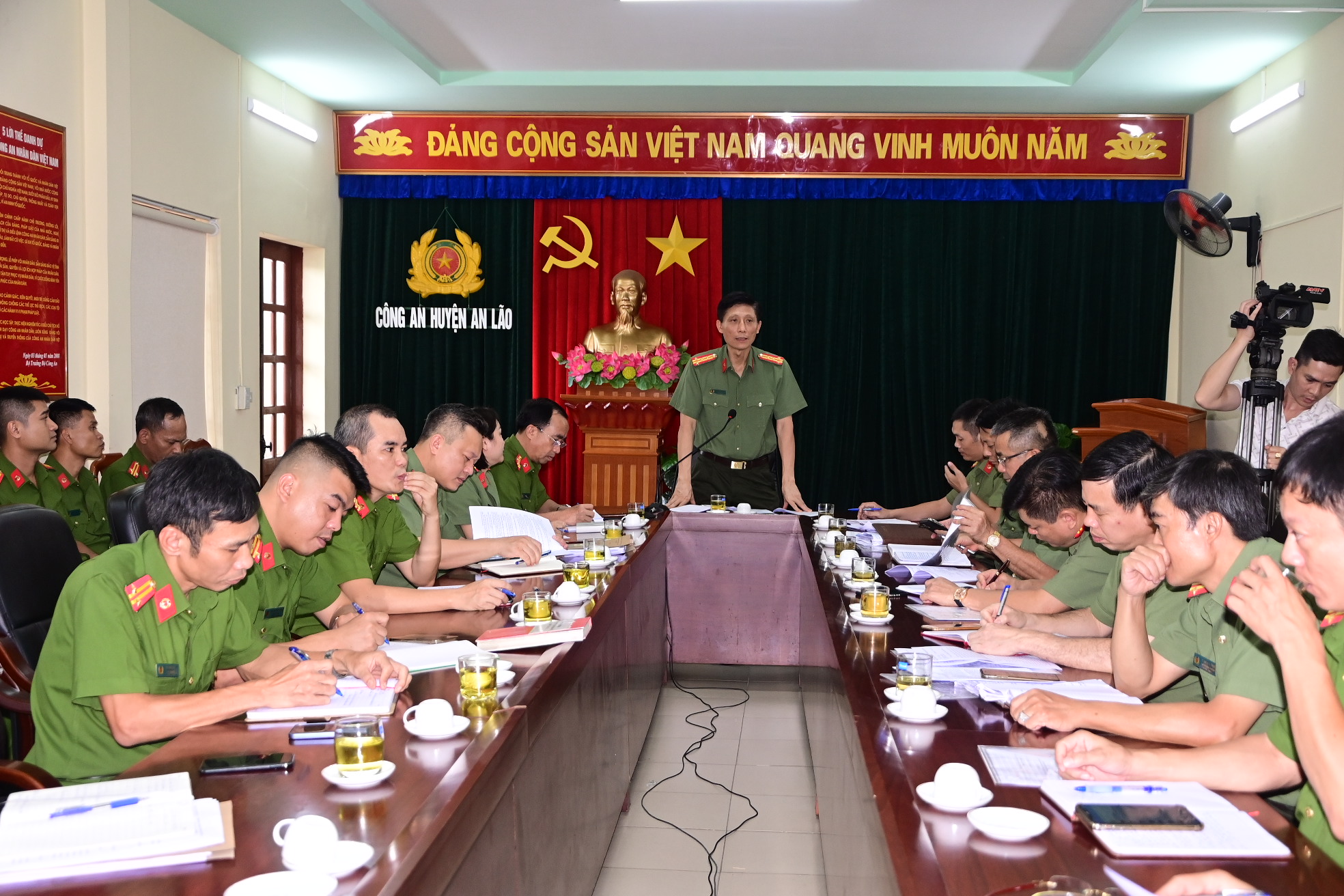 Công an huyện An Lão điều tra khám phá án đạt tỷ lệ 89%